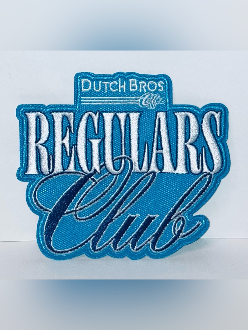 Dutch Bros Regulars Club Iron On Patch - NEW!